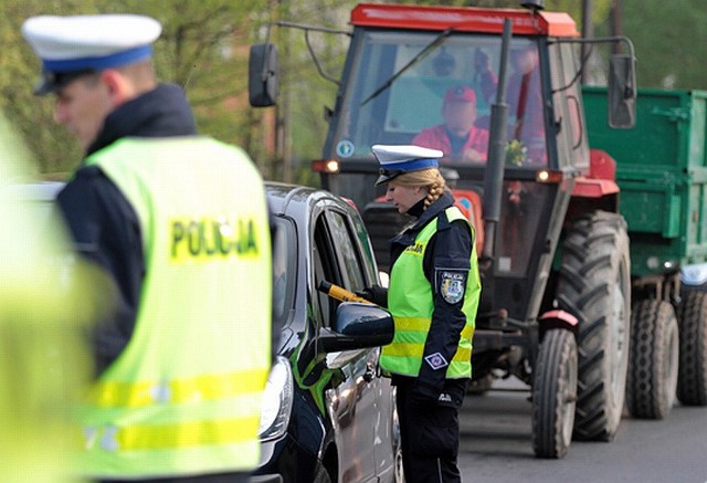 Policjanci 29 kwietnia sprawdzali trzeźwość kierowców na ul. Zjednoczenia przy skręcie w ul. Działkową.