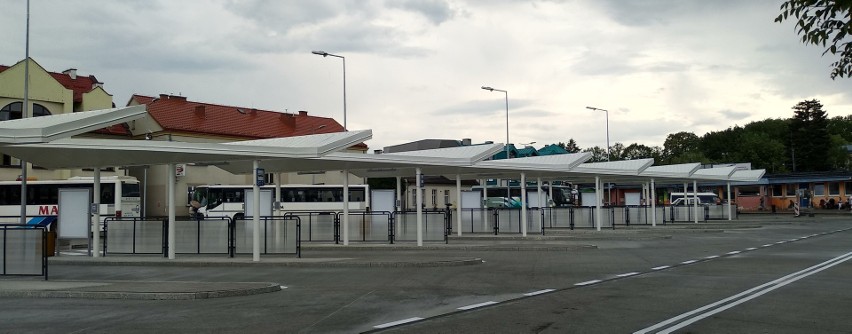 Odnowiony dworzec autobusowy MDA w Nowym Sączu