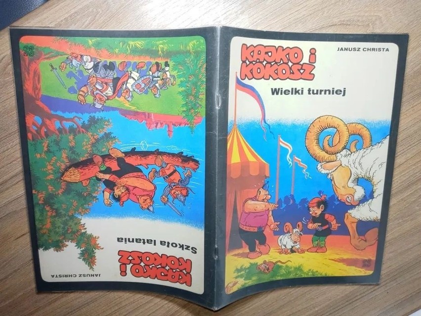 Kajko i Kokosz podwójne wydanie I, rok 1981,
Cena: 1 200 zł