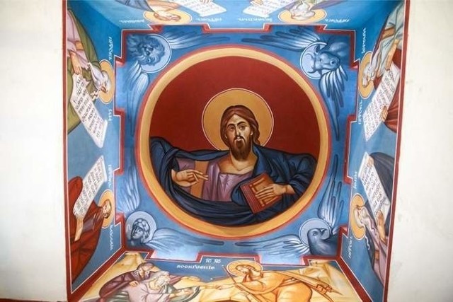 Prace nad nowymi freskami w Cerkwii św. Jana Teologa dobiegły końca.