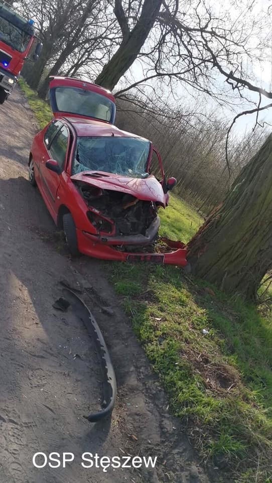 Na drodze miedzy Stęszewem a Puszczykowem doszło do wypadku....