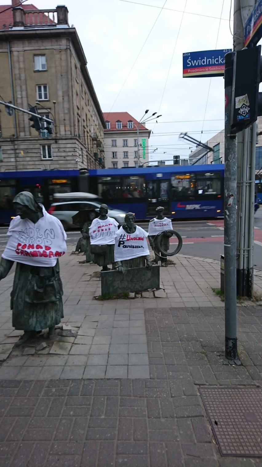 Protest w obronie Polaków aresztowanych na Białorusi w...