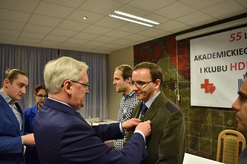 Jubileusz 55-lecia Akademickiego Koła Polskiego Czerwonego Krzyża i Klubu Honorowych Dawców Krwi przy AGH