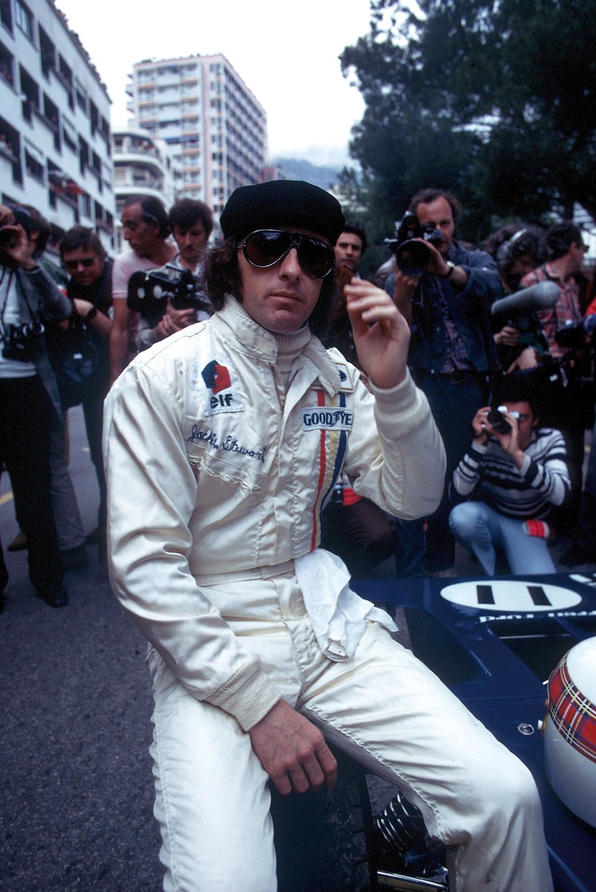 Słynny „latający Szkot” Jackie Stewart