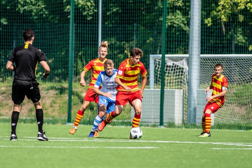 Mecz Jagiellonia - Hutnik Kraków w Centralnej Lidze Juniorów...