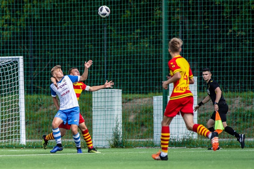 Mecz Jagiellonia - Hutnik Kraków w Centralnej Lidze Juniorów...