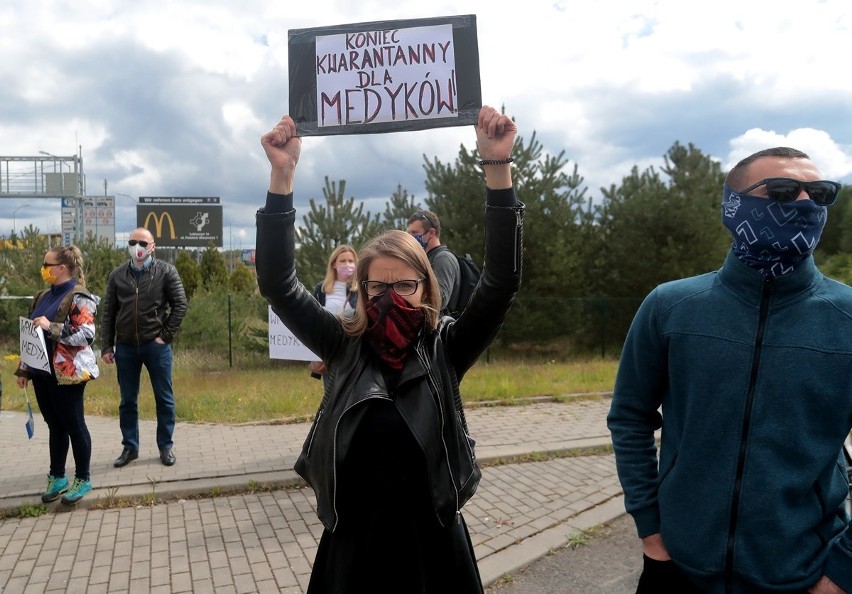 "Testujcie, nie blokujcie"! Kolejny protest na przejściu granicznym 