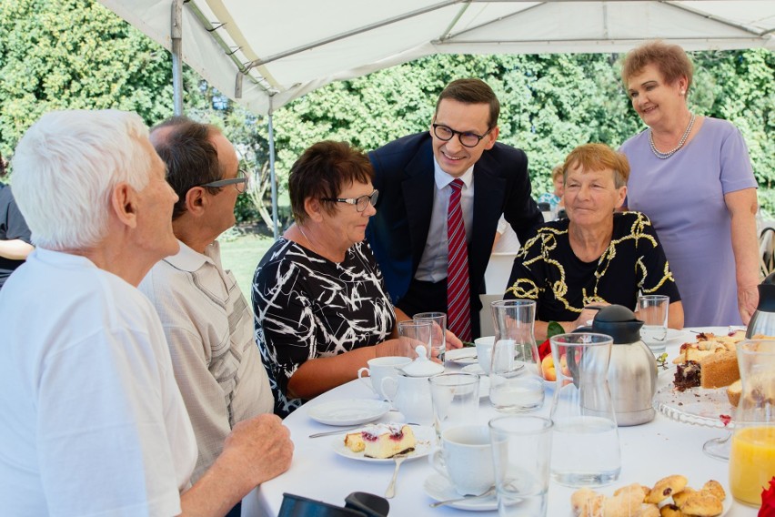 Premier odwiedził Solec nad Wisła w sobotę, 22 sierpnia....