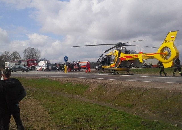 Wypadek śmiertelny koło Korycina