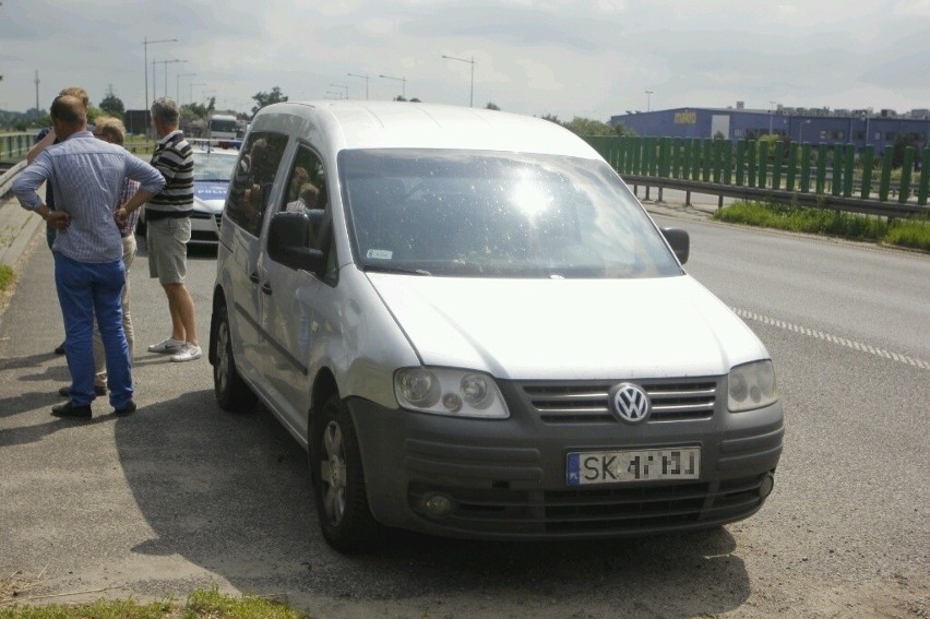 Pies biegał po autostradzie A4 pod Wrocławiem. Policjanci próbowali go złapać (ZDJĘCIA)