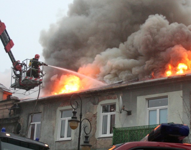 Pożar gasili strażacy z Dobrzynia nad Wisłą i Lipna