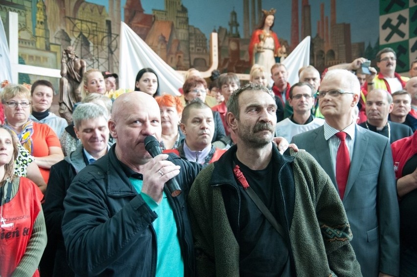 Górnicy KWK Kazimierz-Juliusz zakończyli podziemny protest