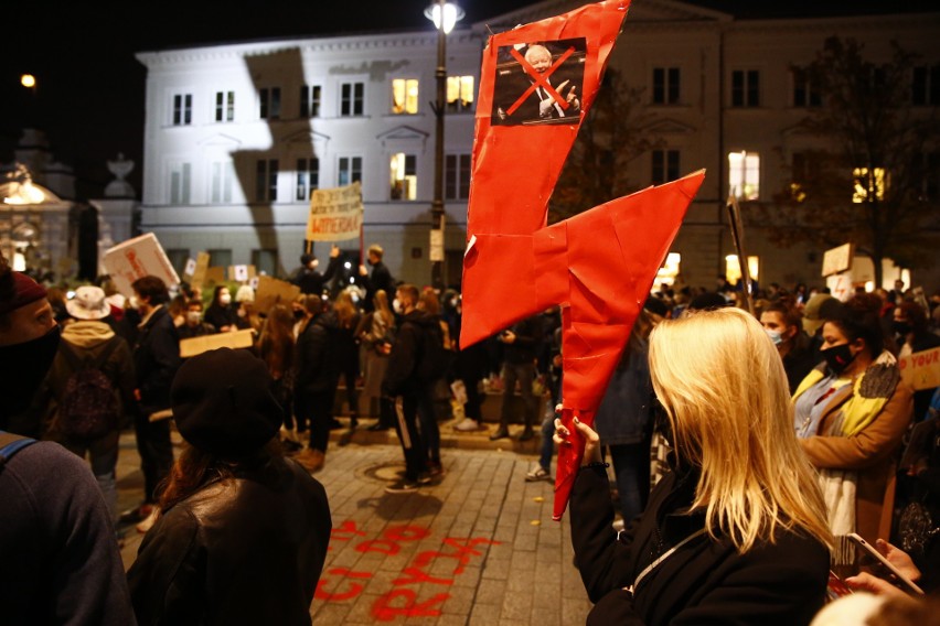 Protest kobiet w Warszawie, 28 października 2020