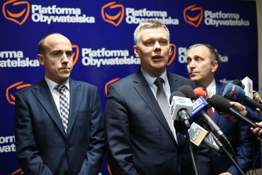 Grzegorz Schetyna, Tomasz Siemoniak, Borys Budka w...