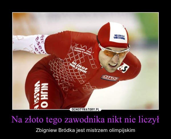 Zbyszek Bródka mistrzem olimpijskim w łyżwiarstwie szybkim w Soczi