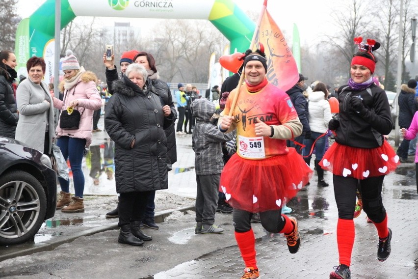 Bieg Walentynkowy 2017 w Dąbrowie Górniczej