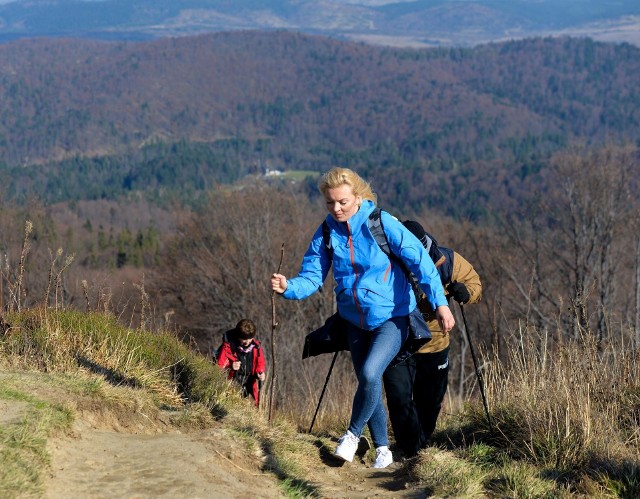 Bieszczady to świetne miejsce do górskich wędrówek o każdej porze roku.