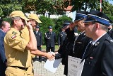 Uroczyste wręczenie promes dla OSP w Oławie. W tym roku program "Mały Strażak" wspiera ponad 600 jednostek z Dolnego Śląska