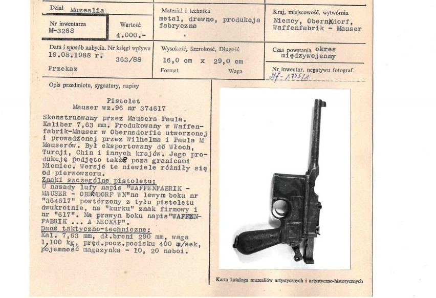 Skradziono broń z muzeum przy ul. Gdańskiej 13 w Łodzi! ZDJĘCIA