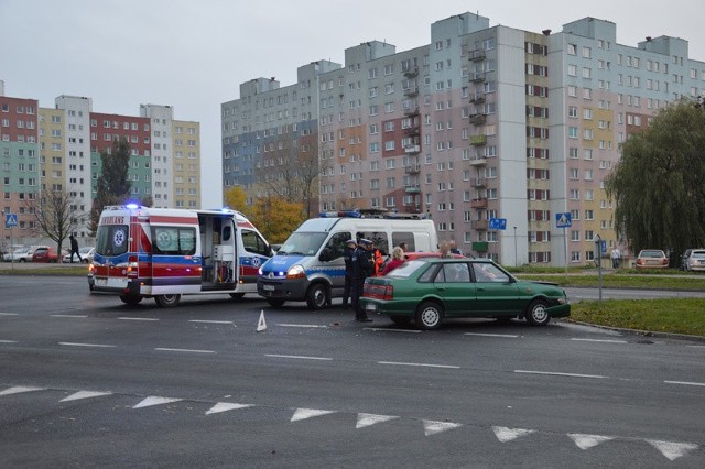 Wypadek w Koszalinie.