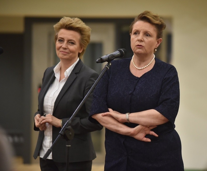 Minister kultury, prof. Małgorzata Omilanowska, zwiedziła EC1. Listu nie było