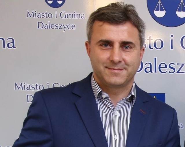 Burmistrz Daleszyc Dariusz Meresiński