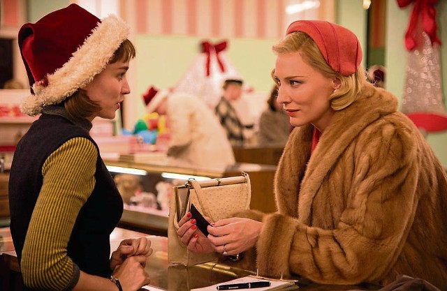 Cate Blachett jako Carol i Rooney Mara jako Therese w „Carol”