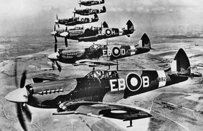 Spitfire'y były najpopularniejszymi myśliwcami brytyjskimi podczas drugiej wojny światowej Fot. Wikipedia/Ian Duster