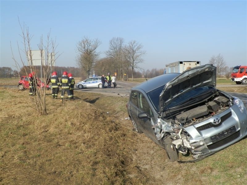 Wypadek w powiecie przasnyskim