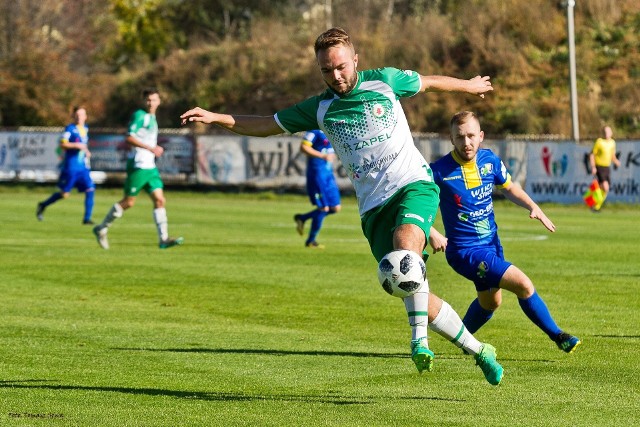 Jedną z bramek dla Izolatora Boguchwała w sparingu ze Strugiem Tyczyn zdobył Patryk Wiącek