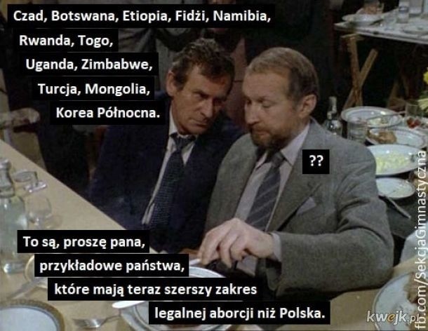 Zakaz aborcji w przypadku dużego prawdopodobieństwa...