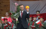 Kulisy wizyty prezydenta Andrzeja Dudy w Busku. Były filmiki i prezenty (WIDEO)