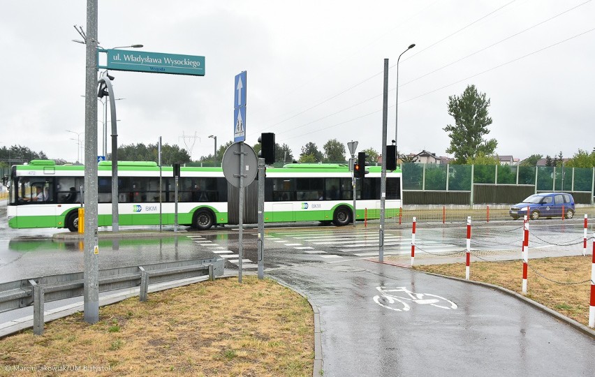 Nowa ścieżka prowadziła będzie przez ul. Wasilkowską i W....