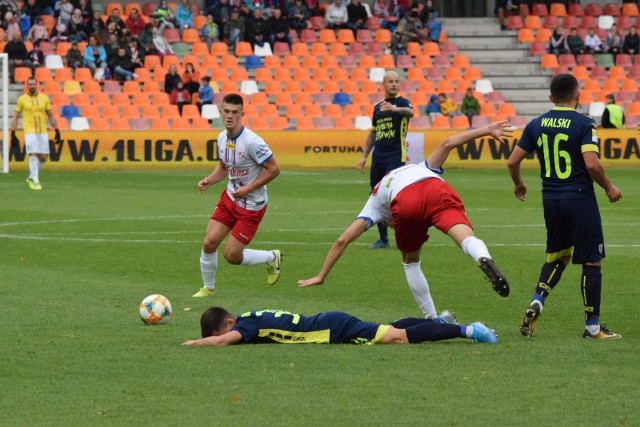 3.11.2019 bielsko-biala podbeskidzie - sandecja nowy sacz, podbeskidzie bielsko-biala sandecja nowy sacz , fot. lukasz klimaniec dziennik zachodni polska press slask