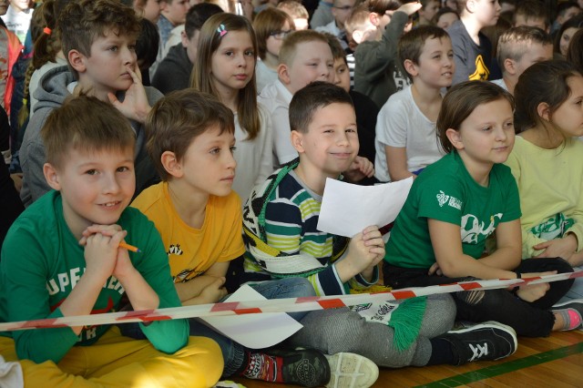 Cała drużyna Falubazu Zielona Góra spotkała się z uczniami w Szkole Podstawowej nr 18.