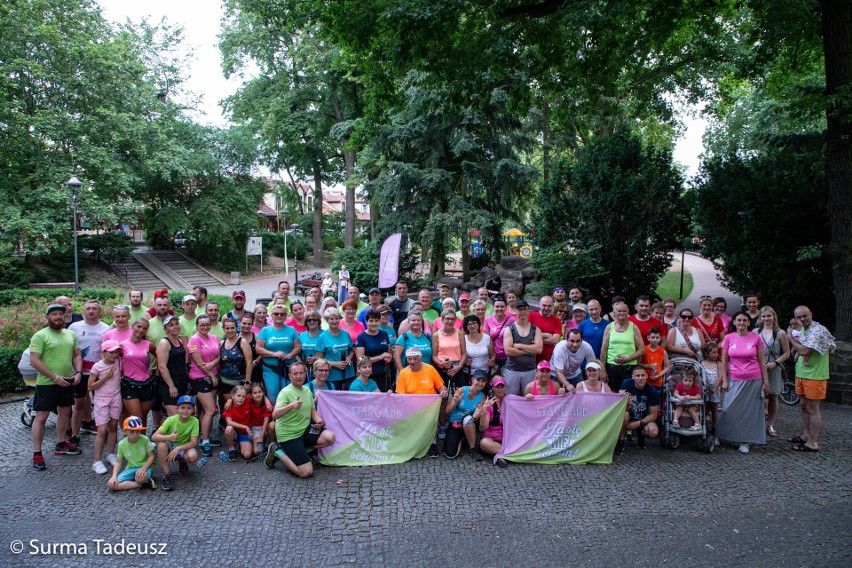 Klub sportowy "Stargard. Ja się nie ścigam" świętował 3-lecie. Co środę wychodzą ze swojej strefy komfortu [ZDJĘCIA, WIDEO]