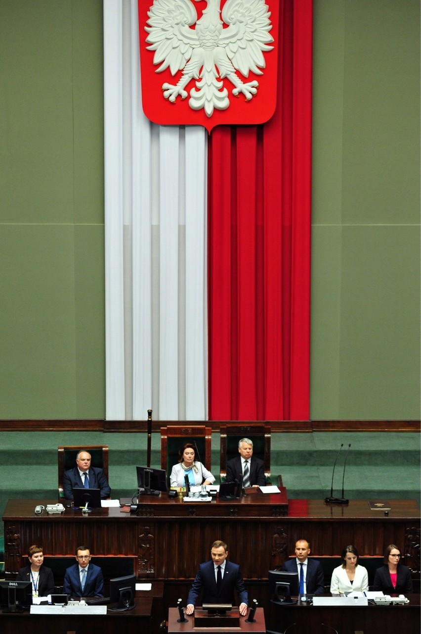 Andrzej Duda prezydentem Polski. Złożył przysięgę przed Zgromadzeniem Narodowym [WIDEO]