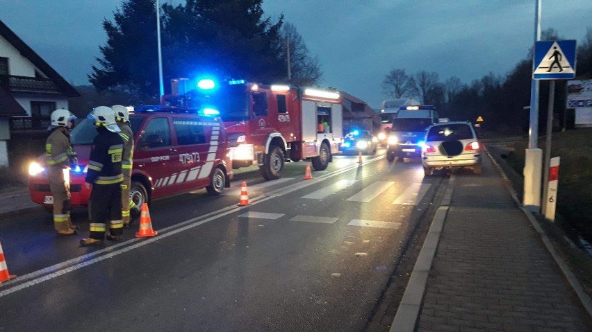 Poranny wypadek w Lubniu