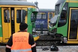 MPK Poznań: Zderzenie dwóch tramwajów. Są ranni! Motorniczy uwięziony w kabinie