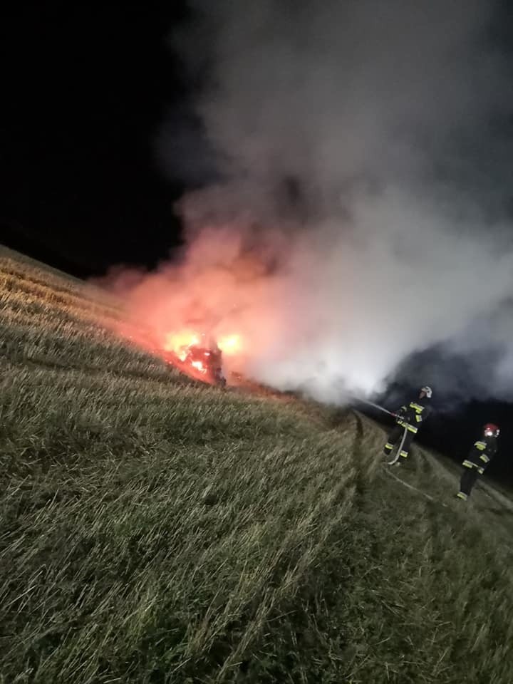 W naszym regionie cały czas dochodzi do pożarów maszyn...