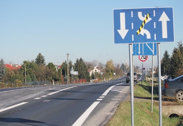 Po zmianach organizacji ruchu, ten odcinek drogi w Orłach będzie poddany obserwacji, głównie pod kątem bezpieczeństwa.