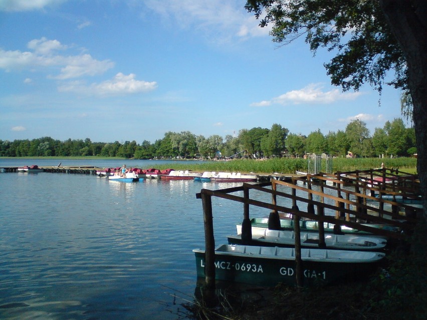 Nad jeziorem w Pszczewie