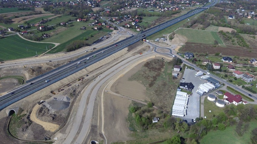 Niepołomice. Mieszkańcy chcą ograniczeń na nowym zjeździe z autostrady. GDDKiA odmawia