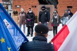 Niedzielny Flash mob pod pomnikiem Kazimierza Wielkiego w Bydgoszczy
