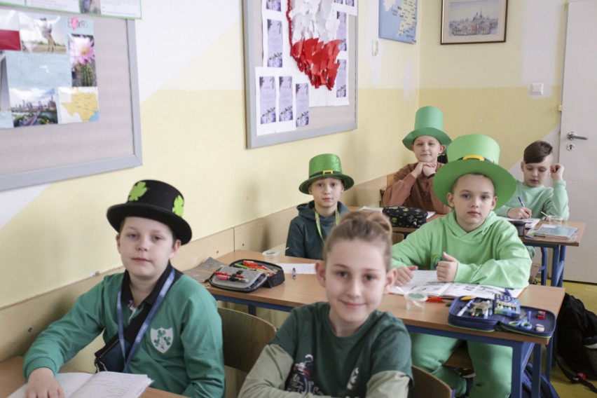 Dzień św. Patryka w Szkole Podstawowej nr 3. w Słupsku