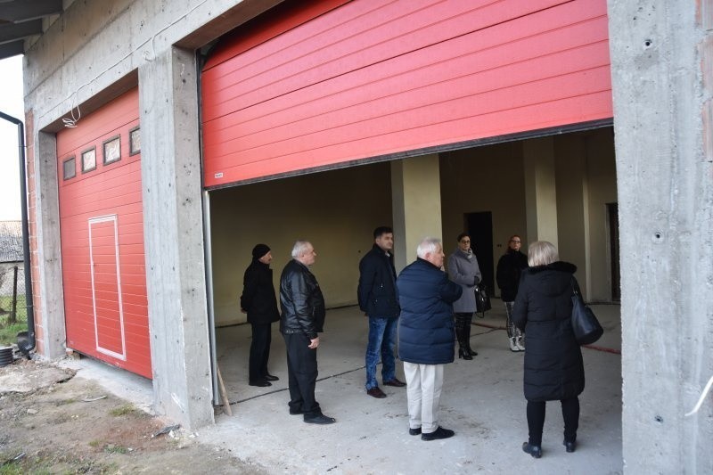 Bodzanów. Budowa strażackiej siedziby coraz bliżej finału [ZDJĘCIA]