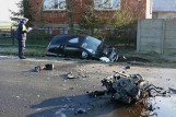 Wypadek w Henrykowie: Dwie osoby zostały ranne [ZDJĘCIA]