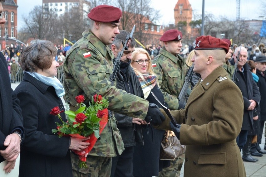 Przysięga wojskowa w Gliwicach