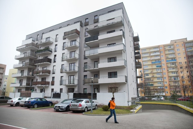 Mieszkania na osiedlu Bursztynowym cieszą się stosunkowo największym zainteresowaniem kupujących w Słupsku.