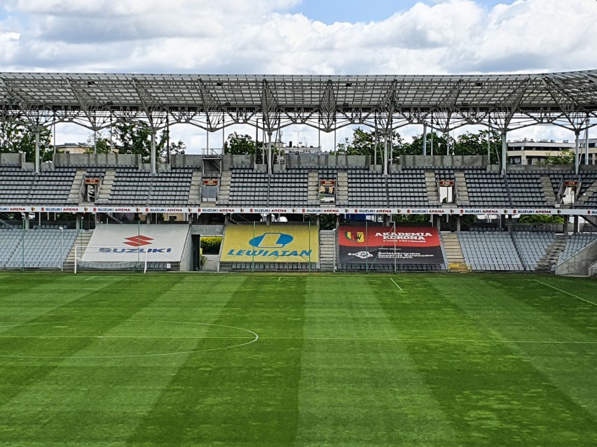 Na barażowy mecz Korony Kielce z Chrobrym Głogów sprzedano już prawie 12 tysięcy biletów! Ładny gest sponsorów - firm Suzuki i Lewiatan